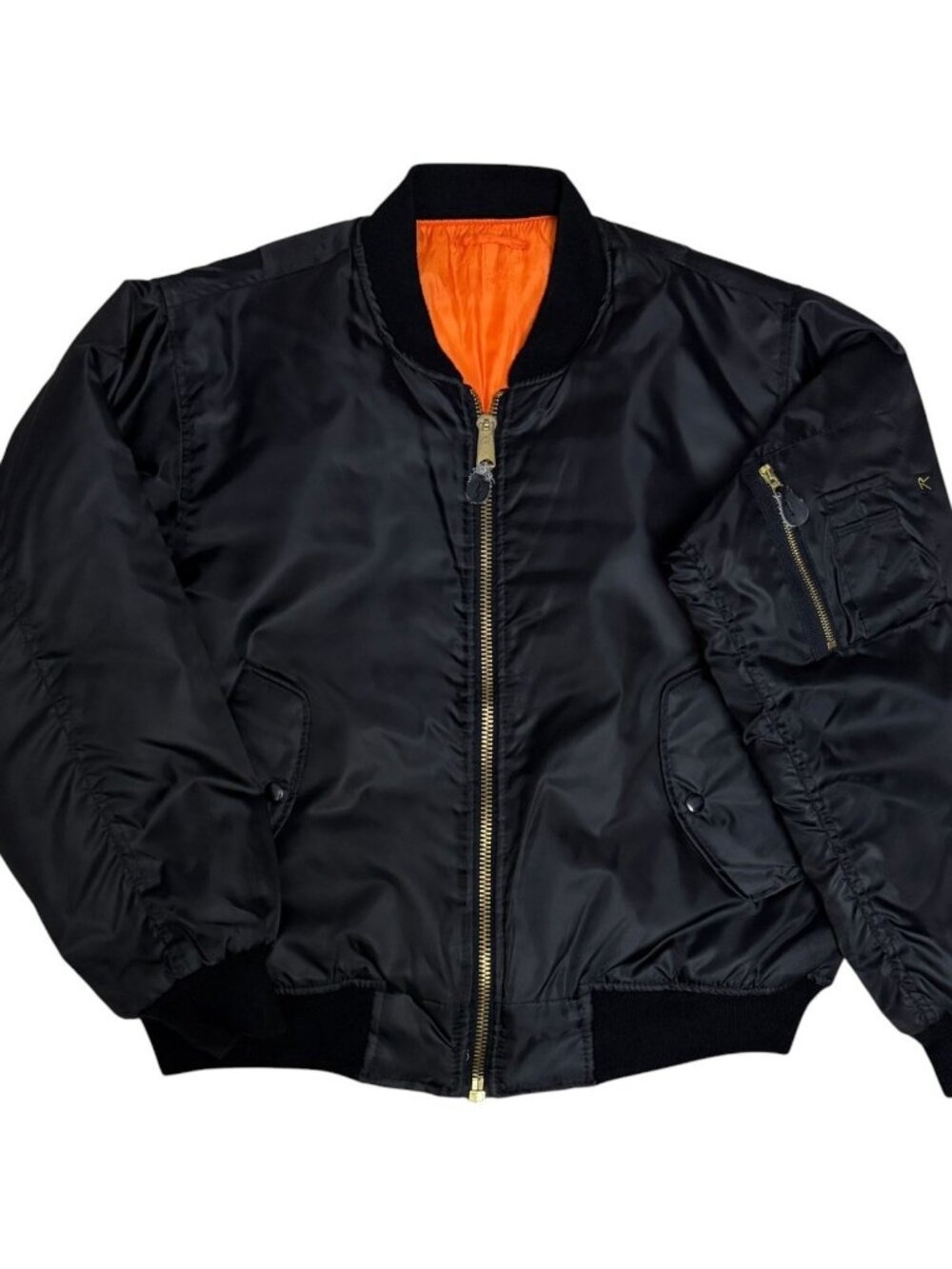 US AIR FORCE USAF ROTHCO Reversible Bomber Flier Jacket Puffer Coat Mens XL